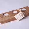 Horizontal Tea Light Holder - 3 Tea Lights (HTL3)