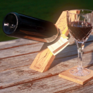 Balancing Wine Bottle Holder