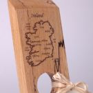 Wine Bottle Holder (Engraved with Map of Ireland)